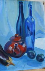 Blue Still Life - click here to see an enlargement